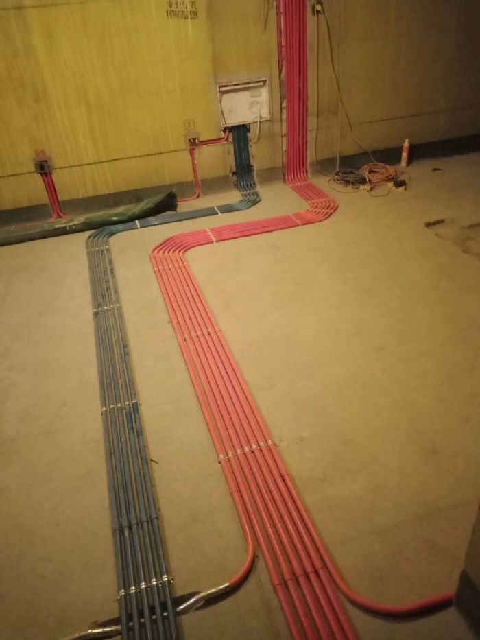 淮安水电安装现场效果图装修效果图