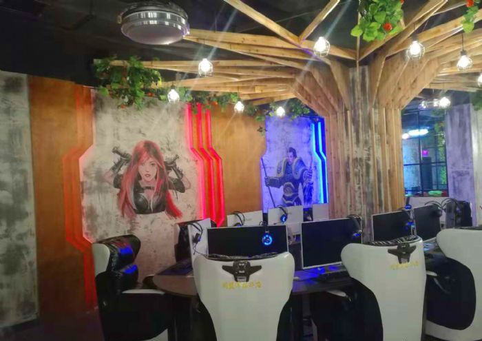 长沙拓华网咖装修效果图