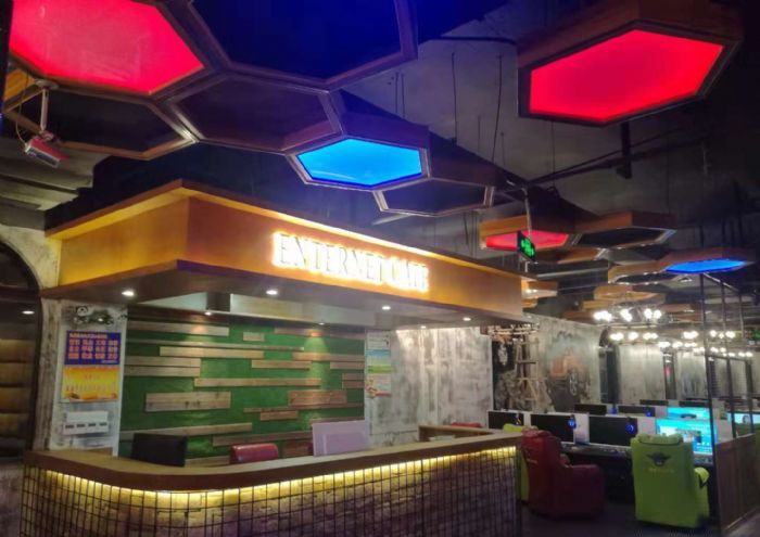 长沙拓华网咖装修效果图