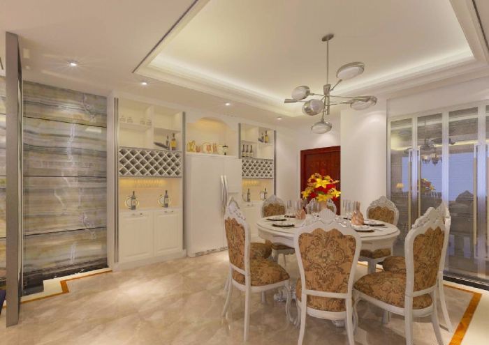 广州花都保利花园设计案例装修效果图