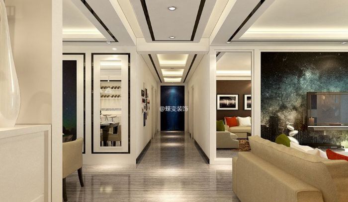 成都万科魅力之城装修效果图