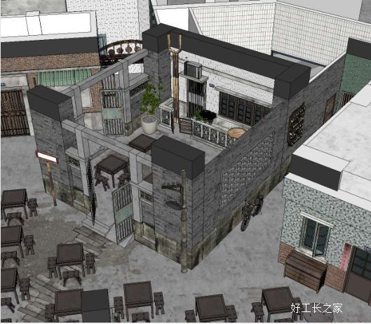 中山文和友龙虾馆装修效果图