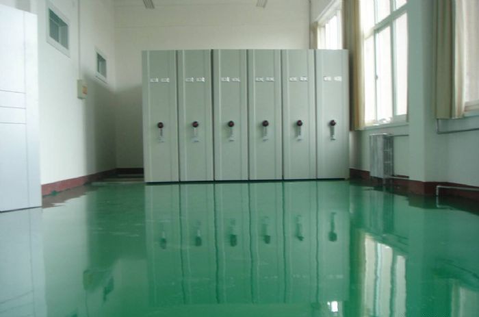 广州厂房地坪漆环氧自流平装修效果图