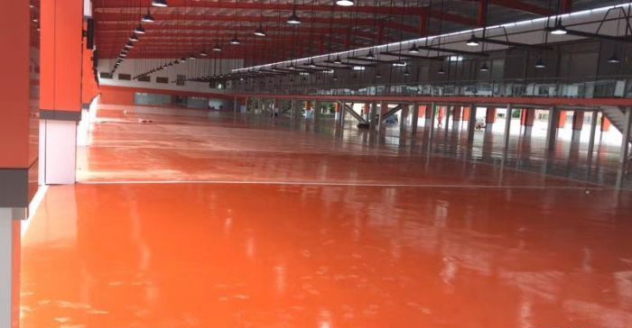 广州厂房地坪漆装修效果图