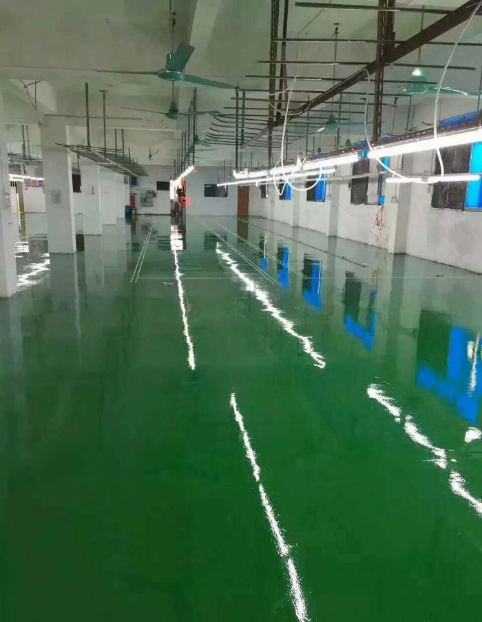 广州厂房地坪漆装修效果图