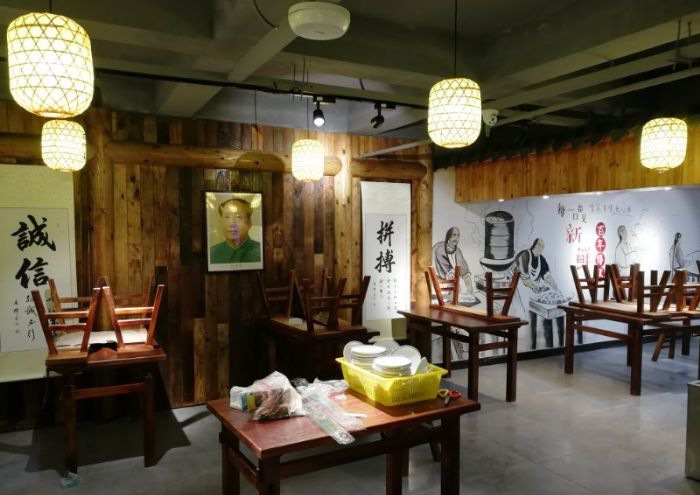 杭州米加家大食堂装修效果图