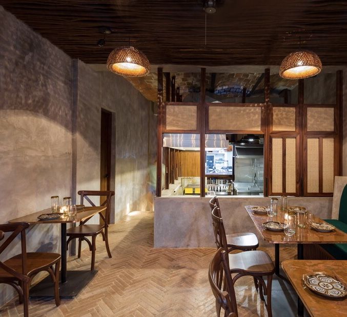 上海宝龙广场餐饮店装修效果图