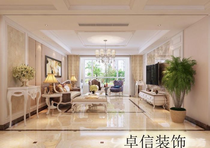 济南鲁能领秀城装修效果图