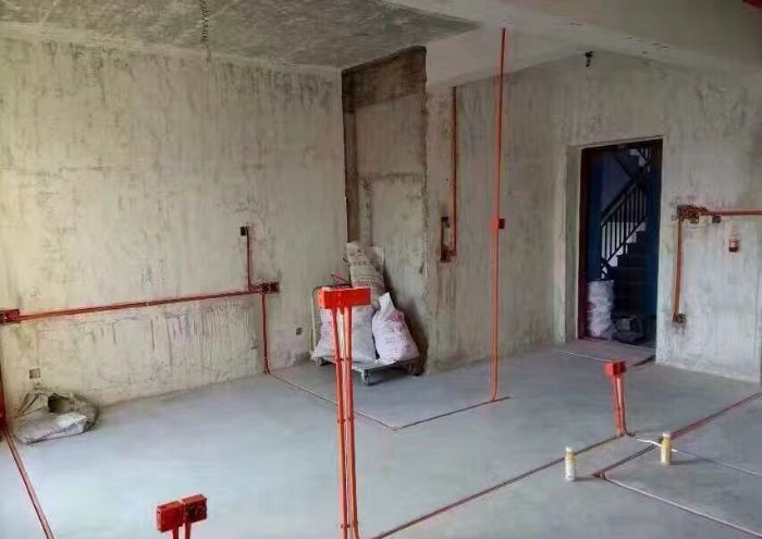 西安西安龙湖原著水电图装修效果图