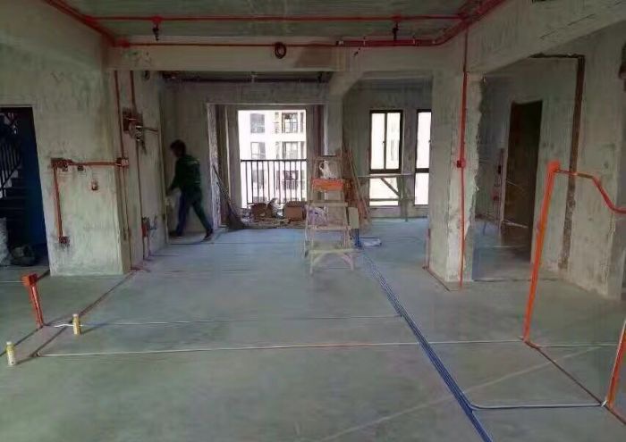 西安西安龙湖原著水电图装修效果图