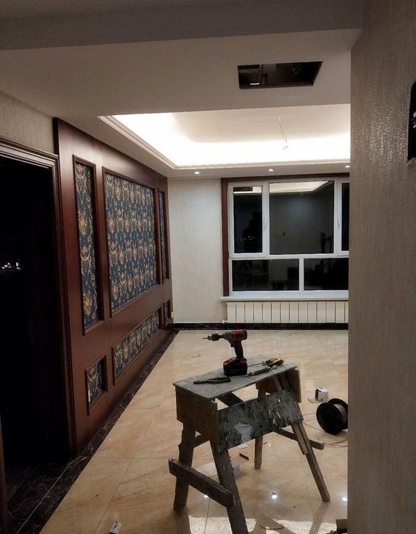 承德丰宁农牧局家属楼1号楼3单元1801 施工图装修效果图