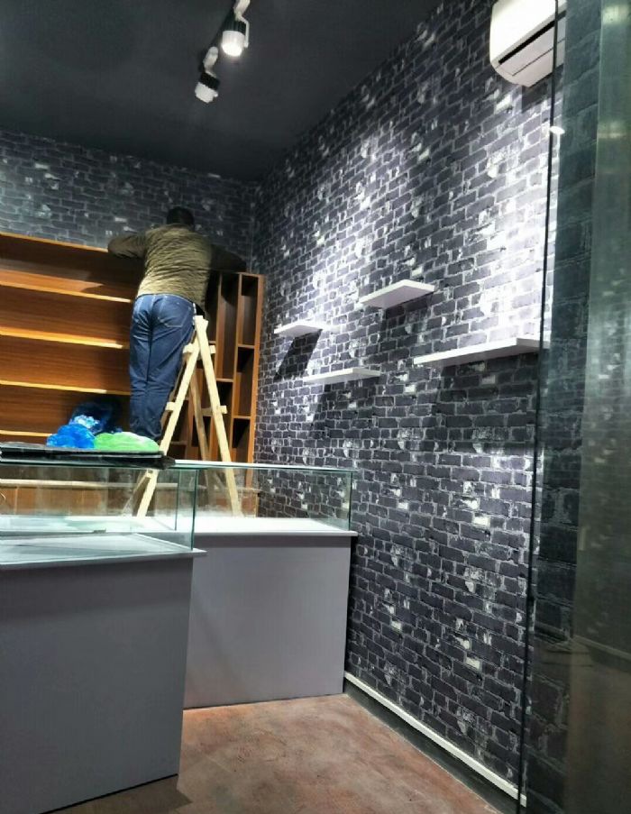 上海岳州路电子烟体验馆装修效果图