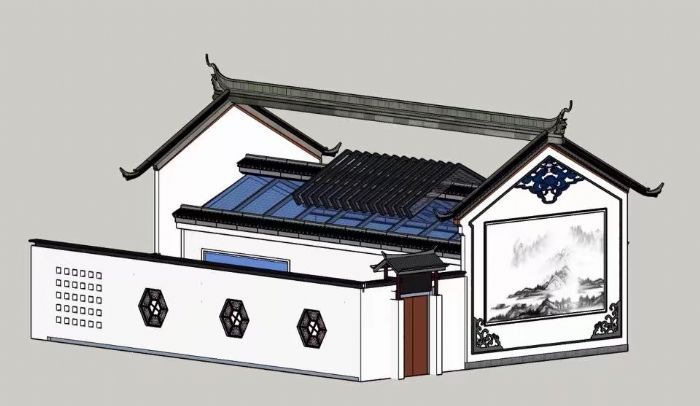 石家庄正定农家院装修效果图