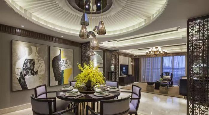 济南昌明伴山苑装修效果图