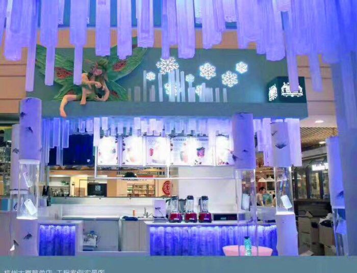 上海杭州嘉里中心 莓兽店 大包装修效果图