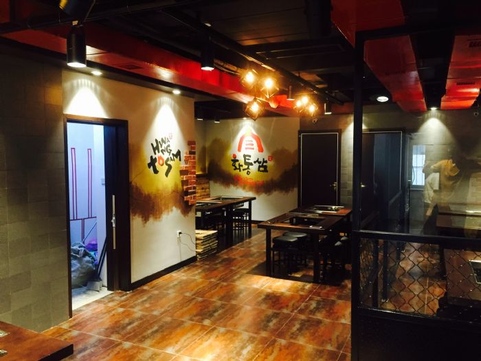 哈尔滨火筒三韩国烤肉装修效果图