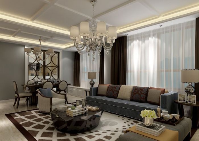 泰安书香茗邸装修效果图