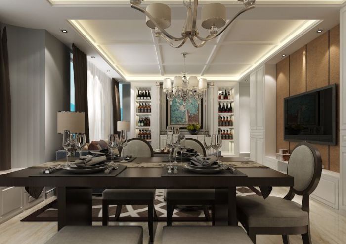 泰安书香茗邸装修效果图