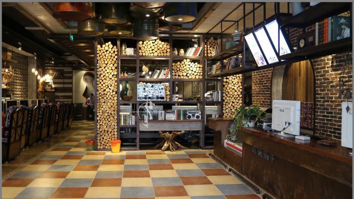 上海长宁区网咖装修效果图