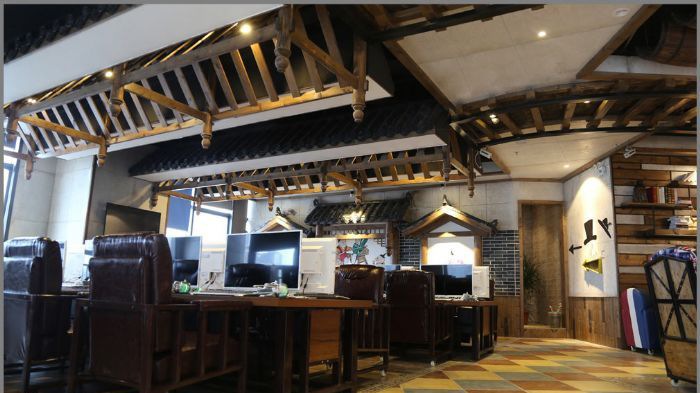 上海长宁区网咖装修效果图