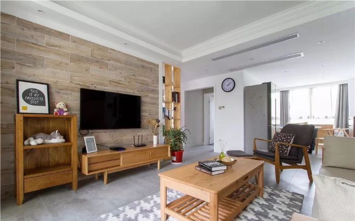 上海背景墙实拍装修效果图