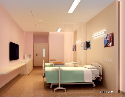 上海肺科医院:4000平方580万左右装修效果图