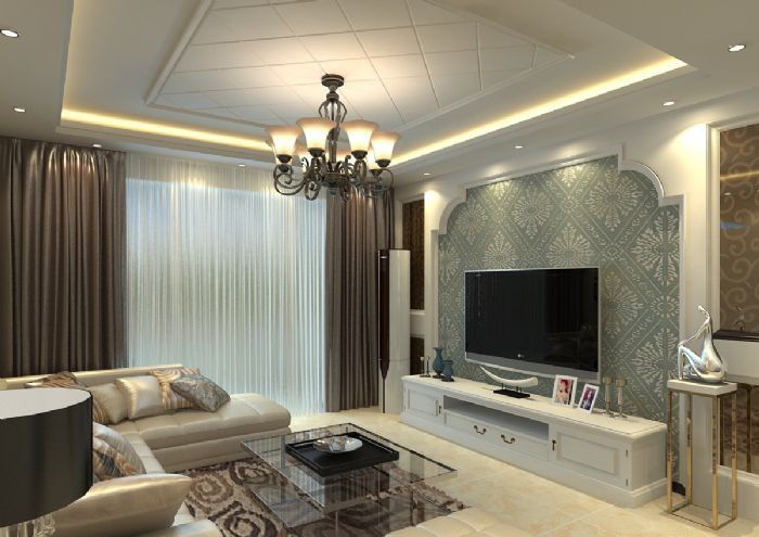 �е³е��زƸ��㳡װ��Ч��ͼ