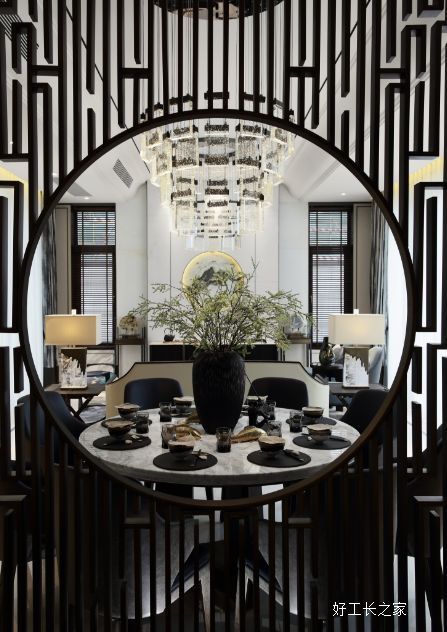 西安浐河别墅装修效果图