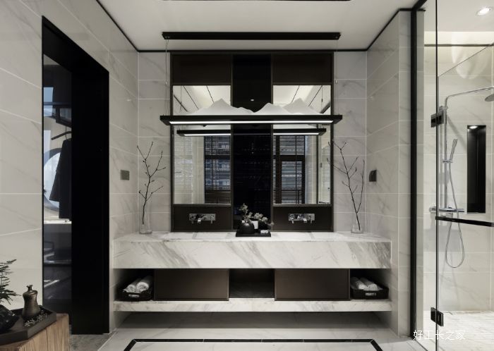 西安浐河别墅装修效果图