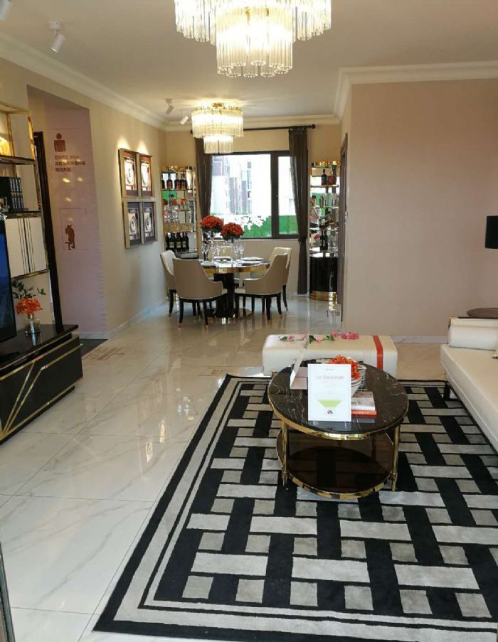 焦作博爱碧桂园,140平米样板间(二.1)装修效果图