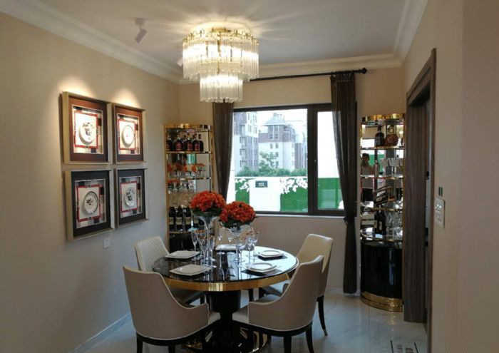 焦作博爱碧桂园,140平米样板间(二.1)装修效果图