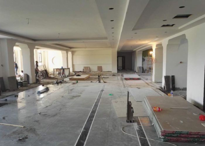 ʯ��ׯ޻��ͭ������¥��װ��Ч��ͼ