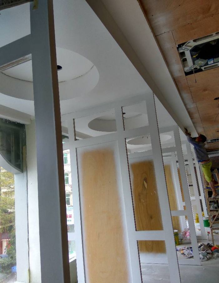 深圳深圳石岩理发馆装修效果图