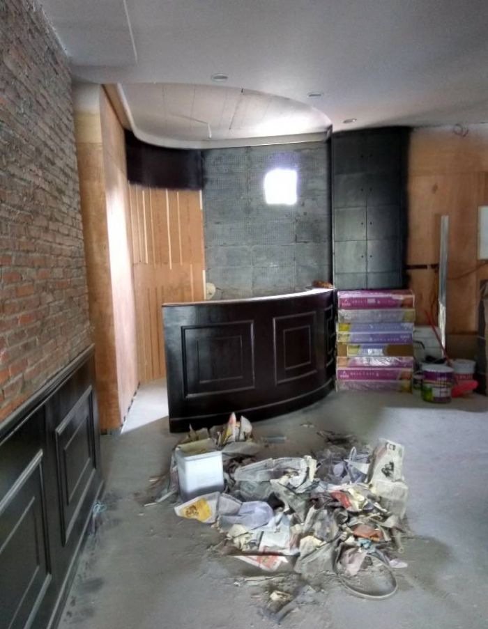 深圳深圳石岩理发馆装修效果图