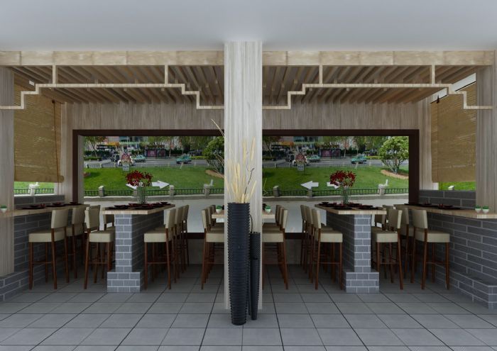 洛阳游记羊肉泡馍装修效果图