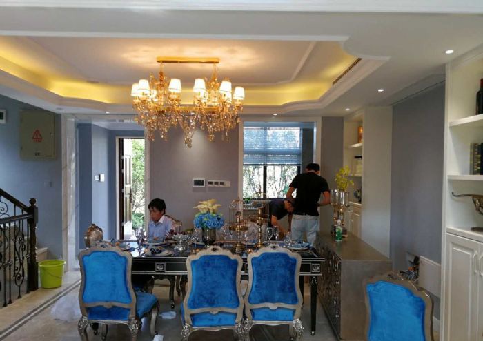 长沙昭山印象别墅样板间装修效果图