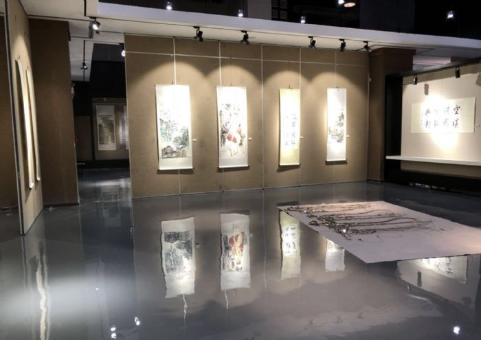 佛山图书馆展厅装修效果图