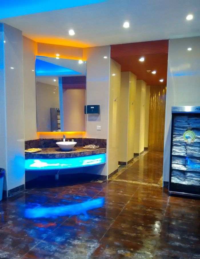 广州太和铜锣湾水疗会装修效果图