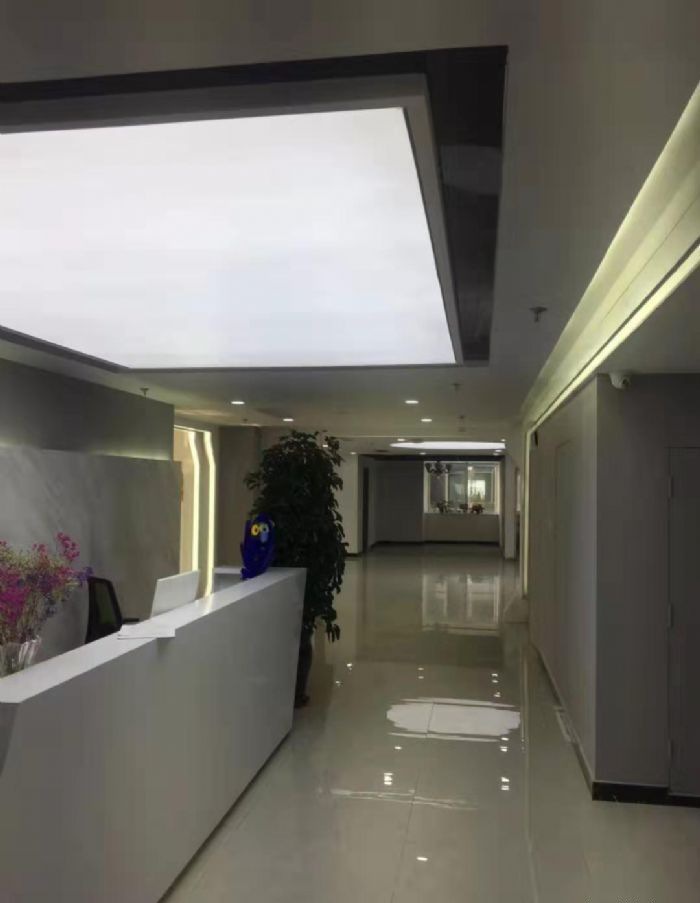 石家庄润江慧谷办公室,1000平米,68万装修效果图