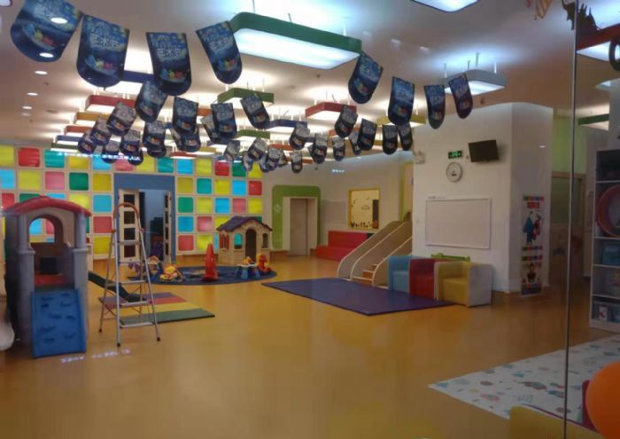 石家庄积木宝贝益友店,750平米,造价65万装修效果图
