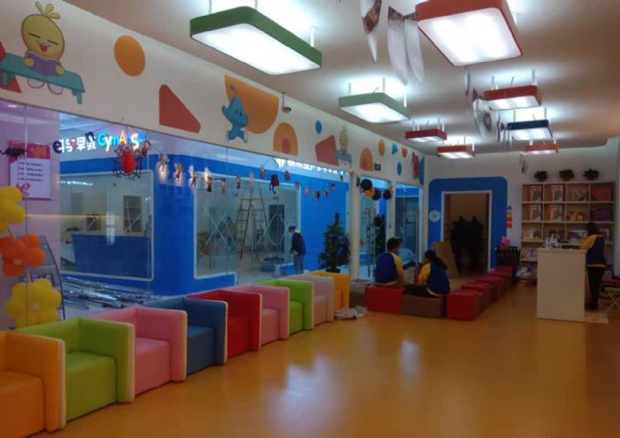 石家庄积木宝贝益友店,750平米,造价65万装修效果图