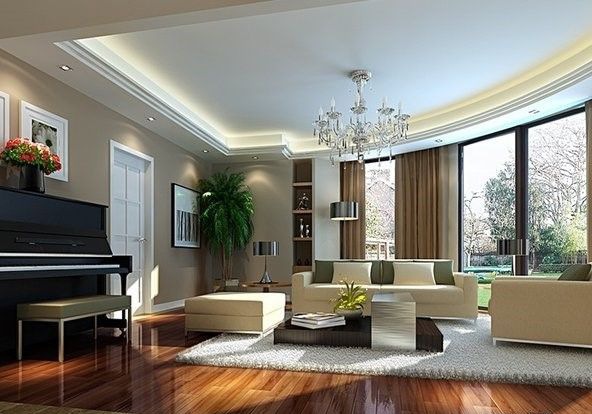 石家庄上起蓝湾装修效果图