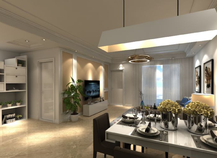 青岛鲁商蓝海新城装修效果图