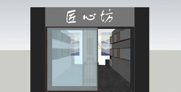 上海朱家角三宝银店装修效果图