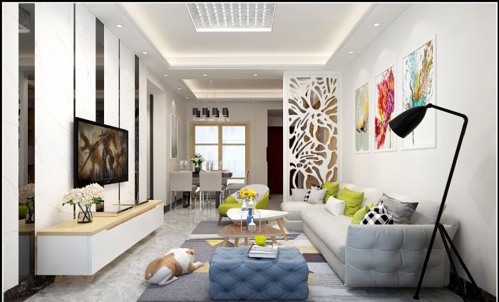 佛山三盛颐景园烟雨1座03蔡生装修效果图