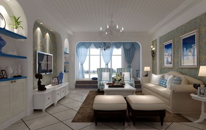 西安太华小区装修效果图