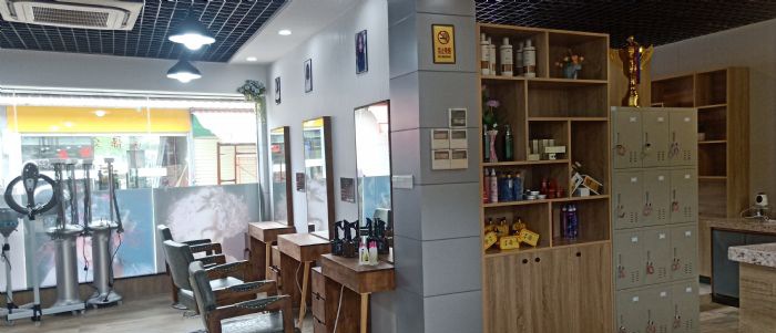 广州美发店装修效果图