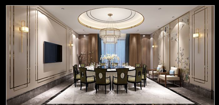 大连雄狮大酒店装修效果图