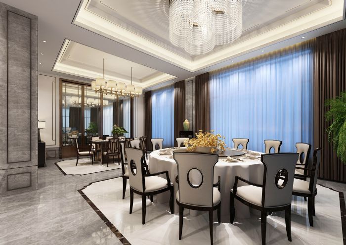 大连盛泽自建别墅装修效果图