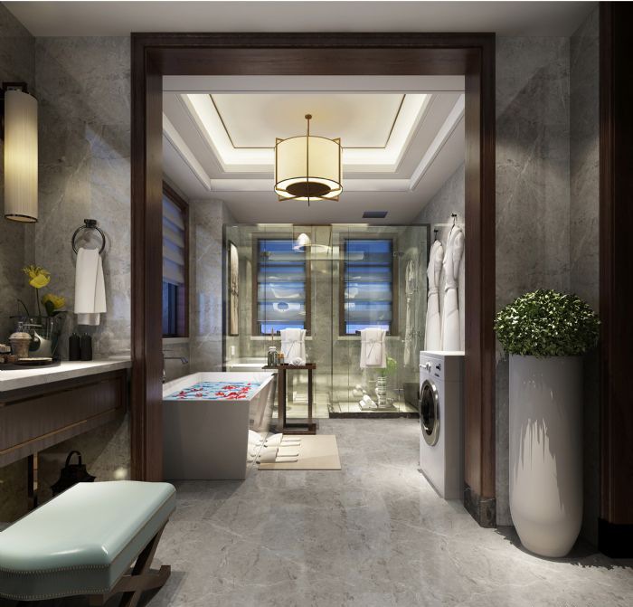 大连盛泽自建别墅装修效果图